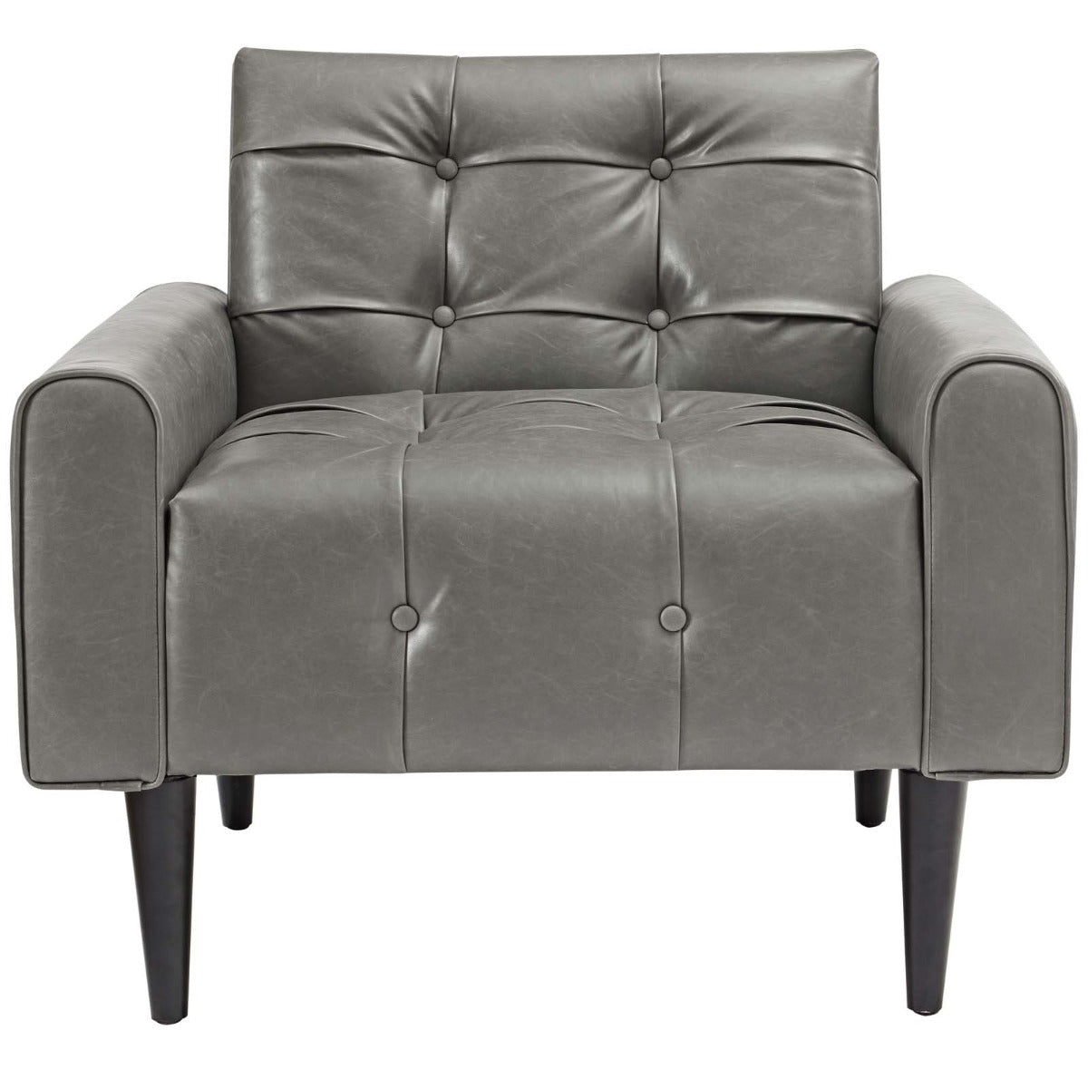 Modway Delve Upholstered Vinyl Accent Chair