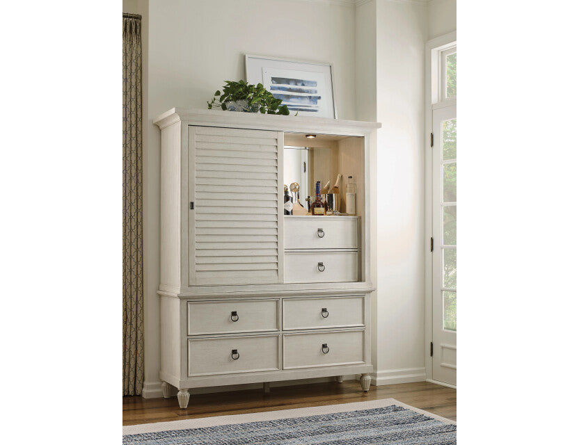 American Drew Grand Bay Media Wardrobe - Complete
