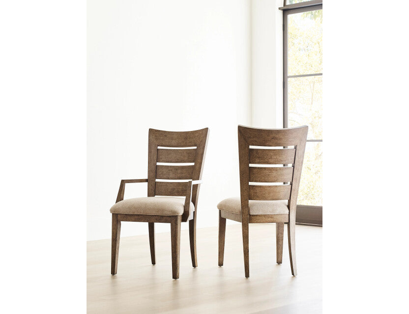 American Drew Skyline Ladder Back Arm Chair