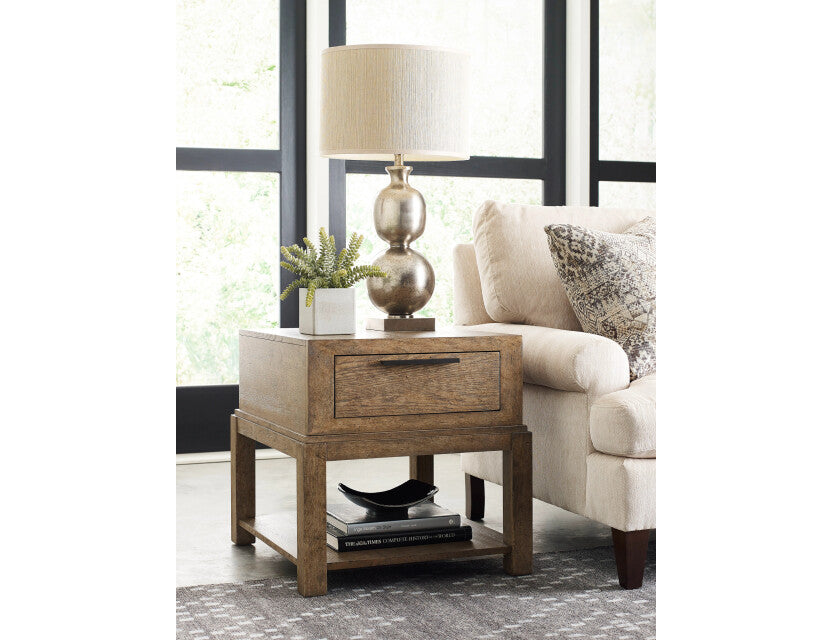 American Drew Skyline Evans Drawer End Table