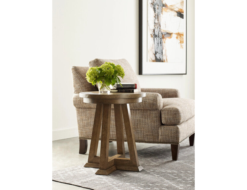 American Drew Skyline Evans Chairside Table