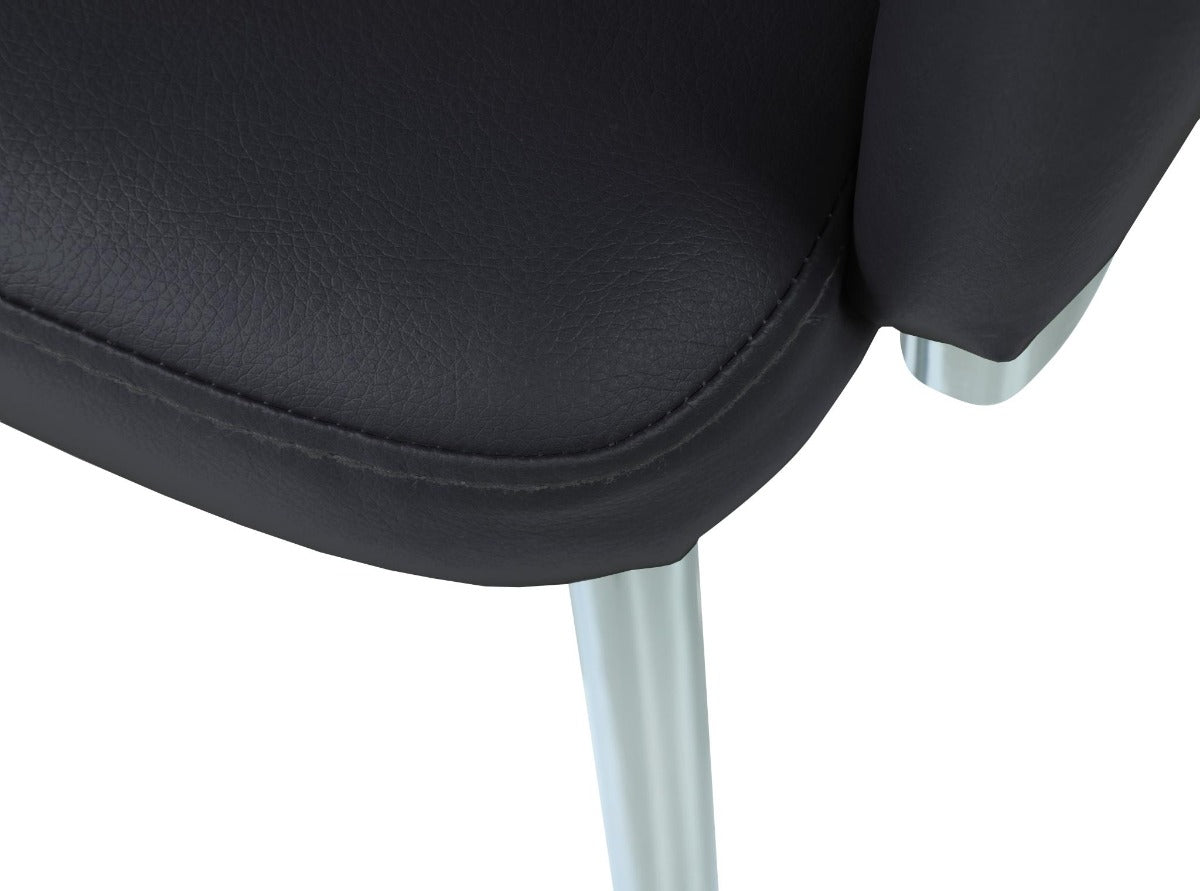 Chintaly Dusty Armchair, Black