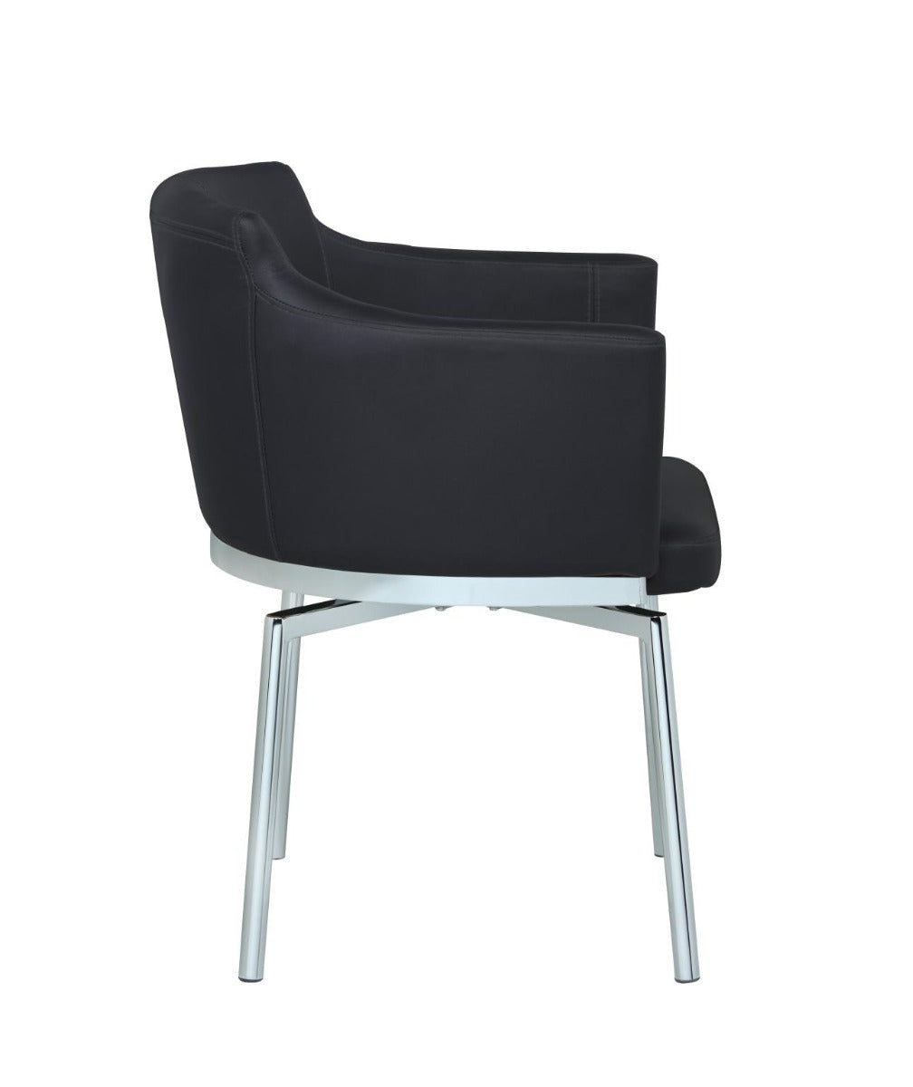 Chintaly Dusty Armchair, Black