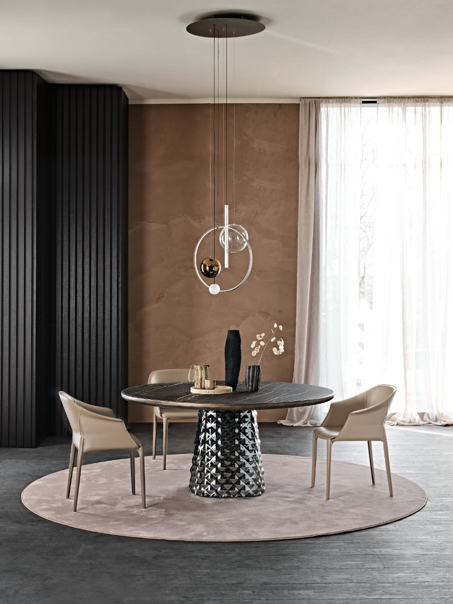 Atrium Keramik Premium Round Dining Table