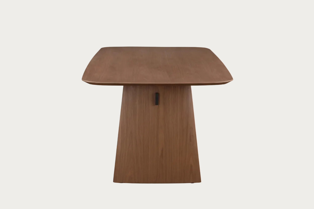 Eden wooden side table with a minimalist design