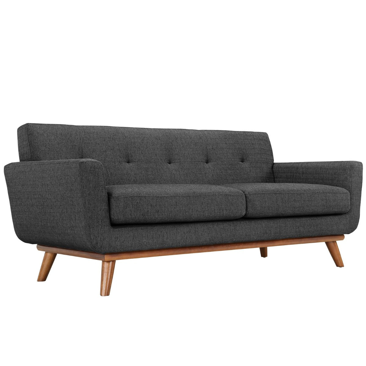 Modway Engage Upholstered Fabric Loveseat