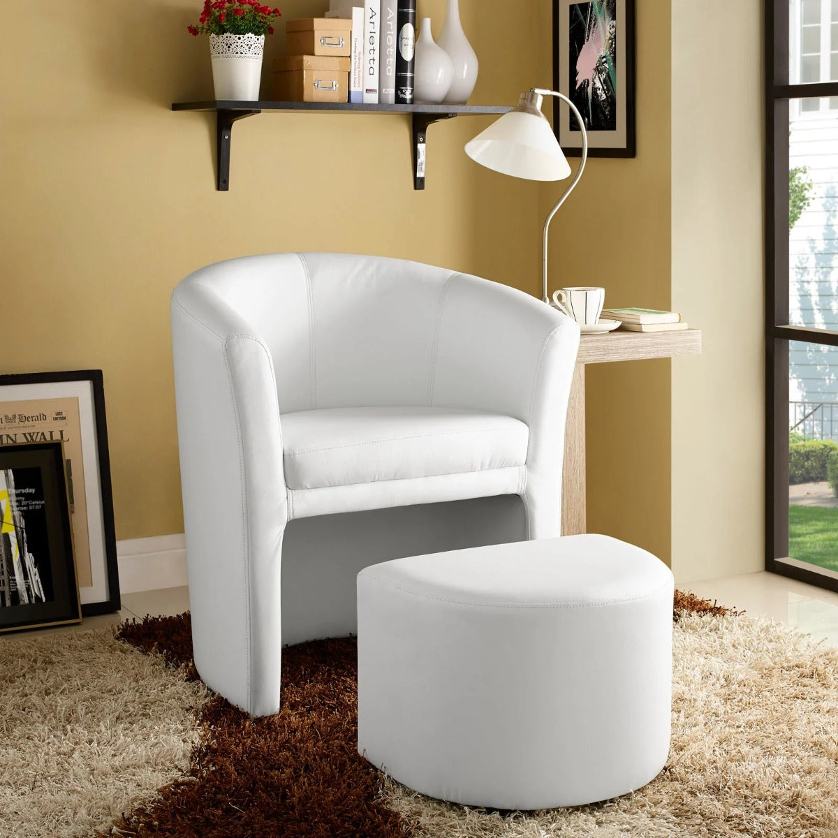 Modway Divulge Armchair and Ottoman