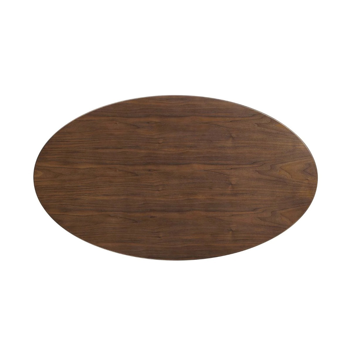 Modway Lippa 48" Oval Wood Grain Coffee Table