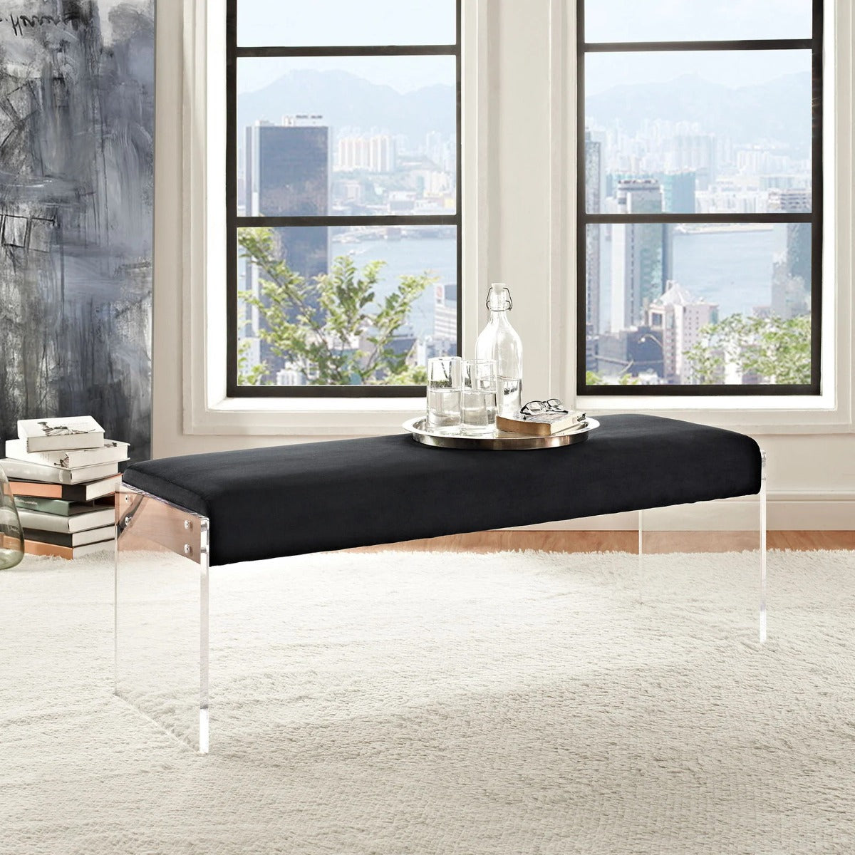 Modway Roam Performance Velvet Bench