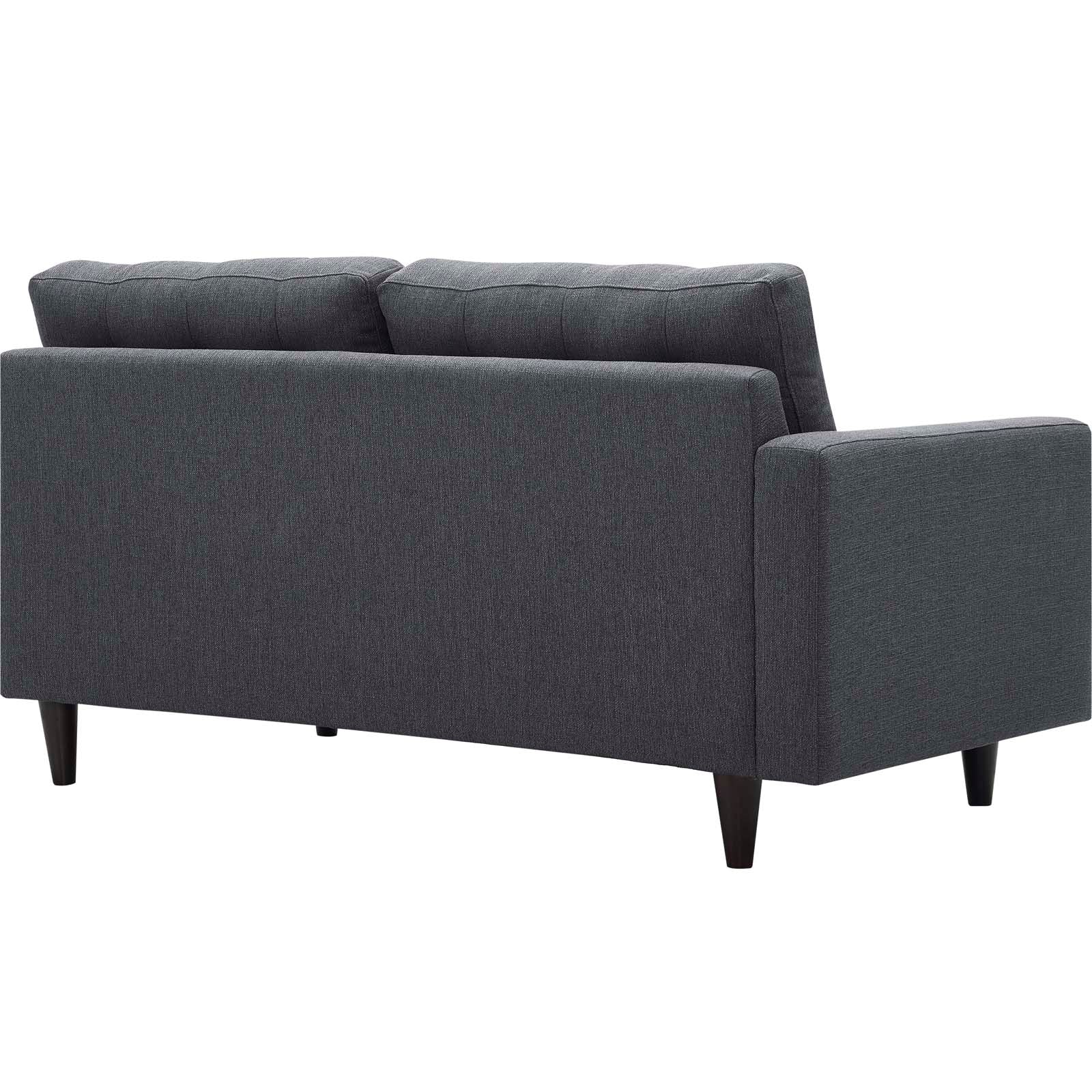 Modway Empress Left-Facing Upholstered Fabric Loveseat