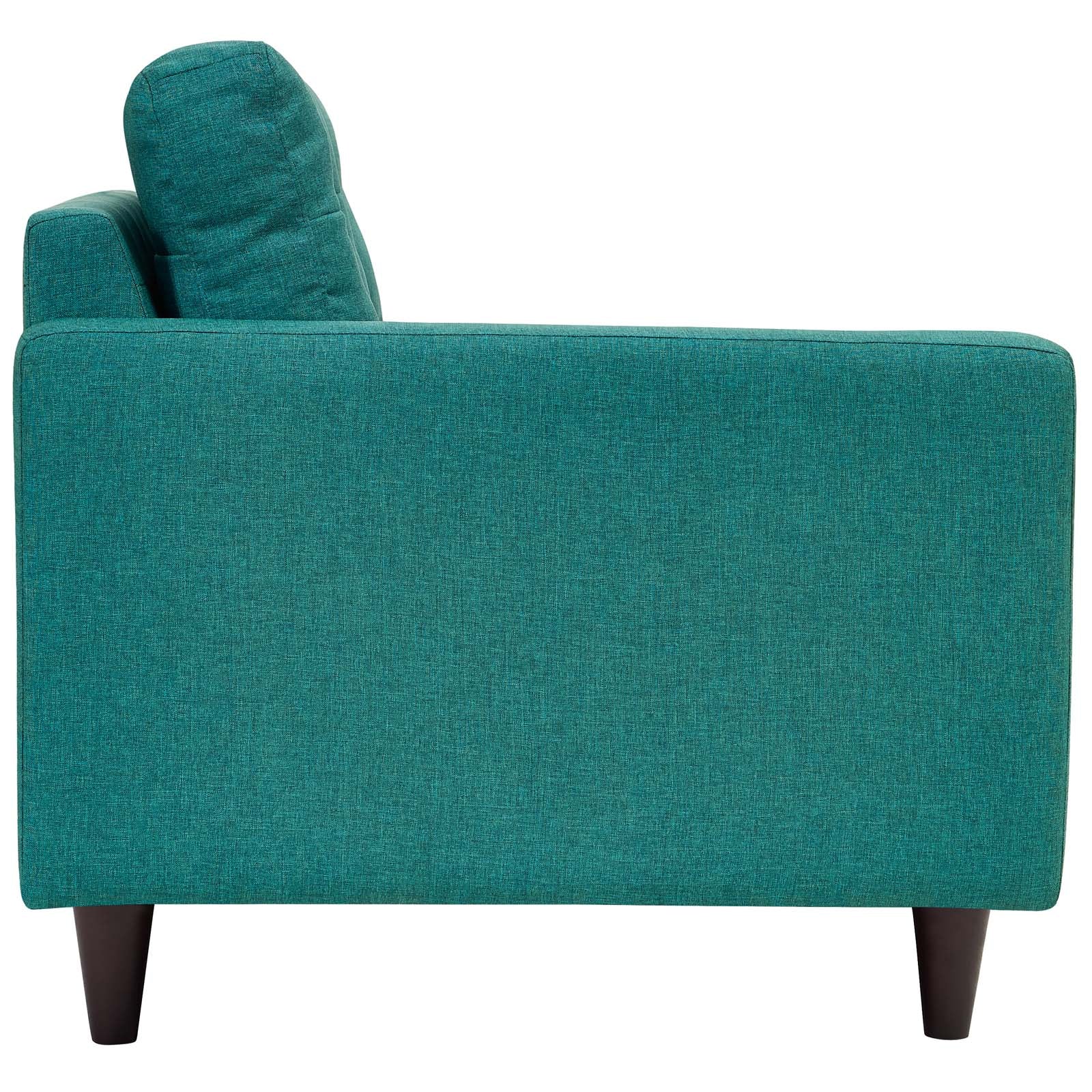 Modway Empress Left-Facing Upholstered Fabric Loveseat