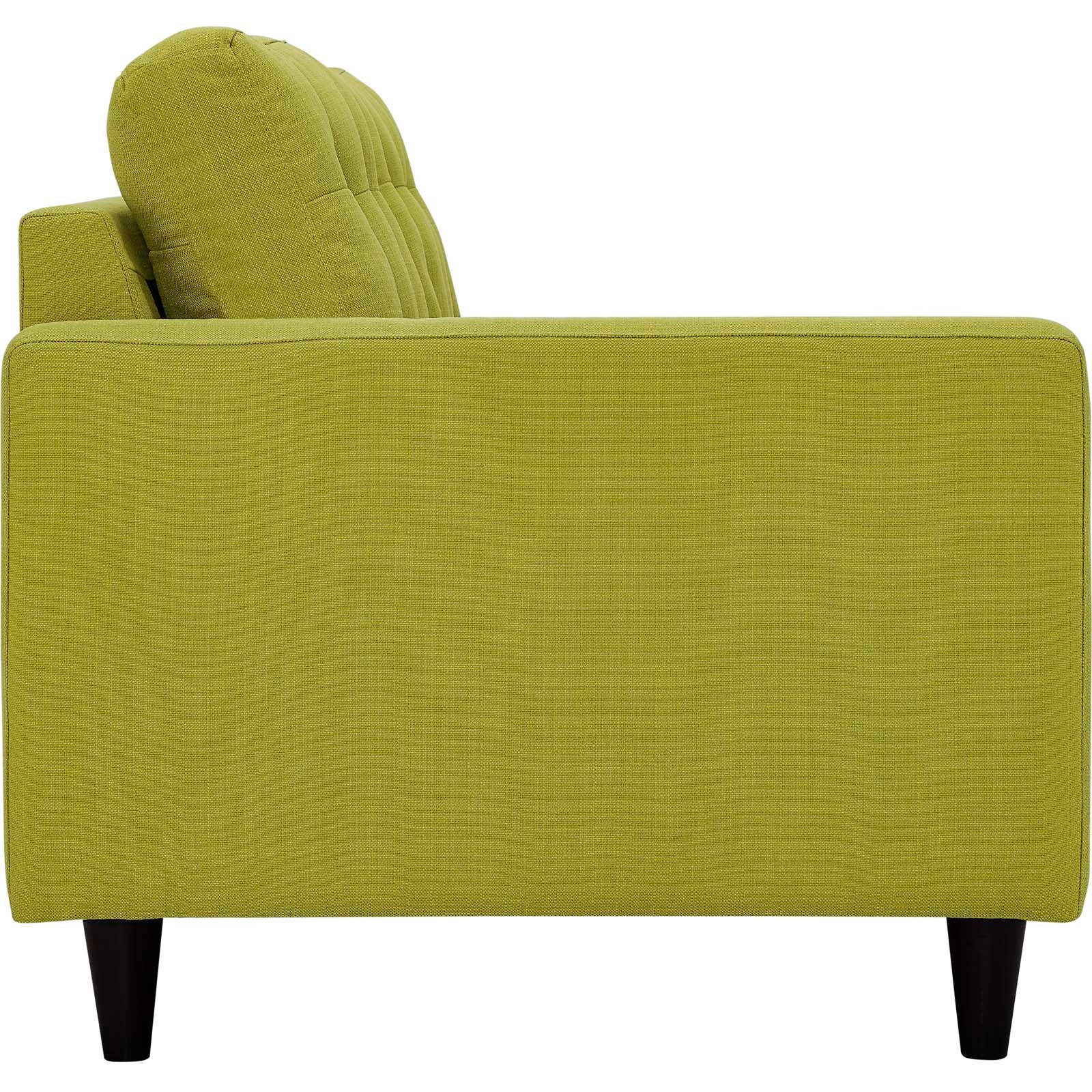 Modway Empress Left-Facing Upholstered Fabric Loveseat