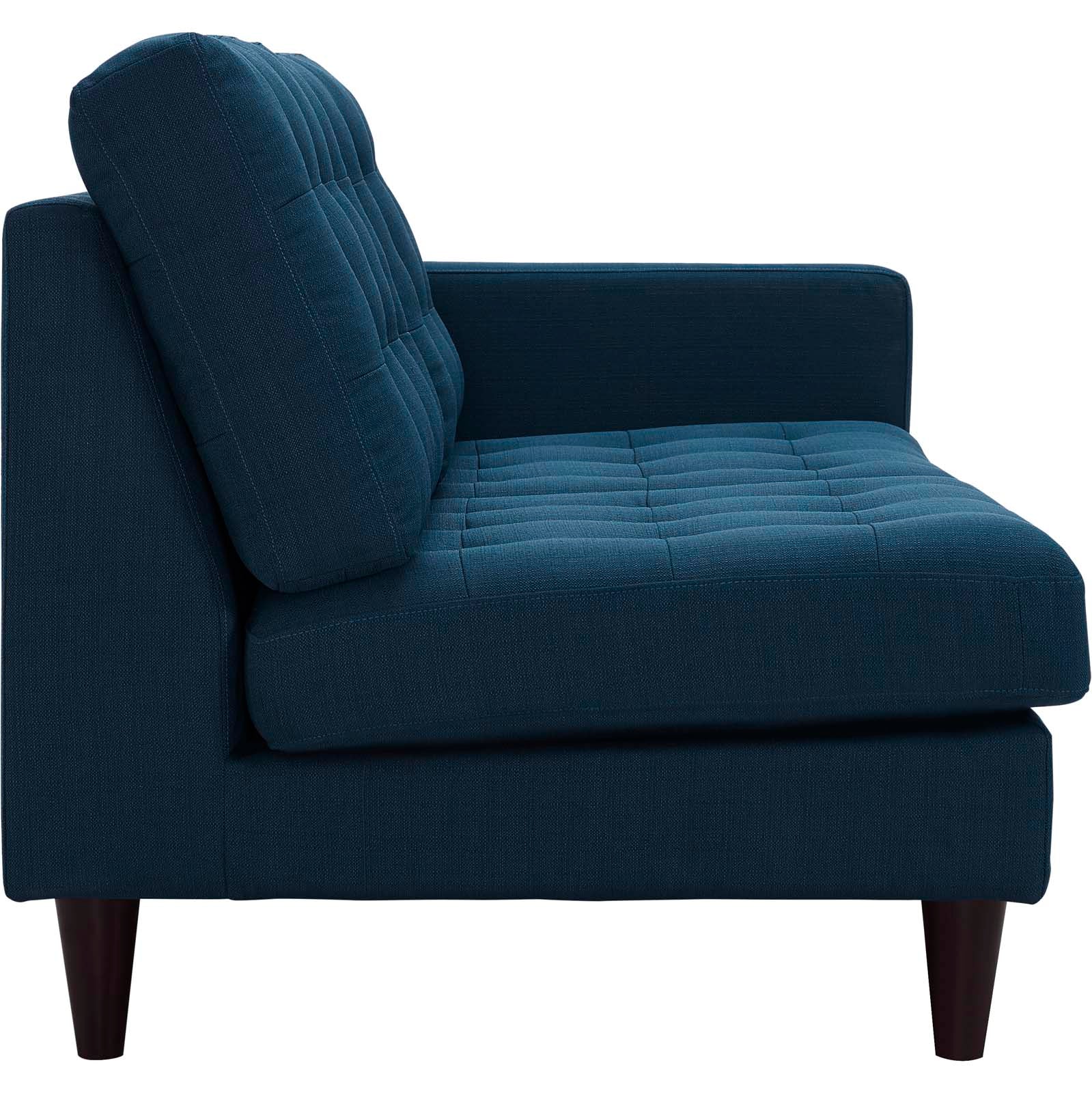Modway Empress Right-Facing Upholstered Fabric Loveseat