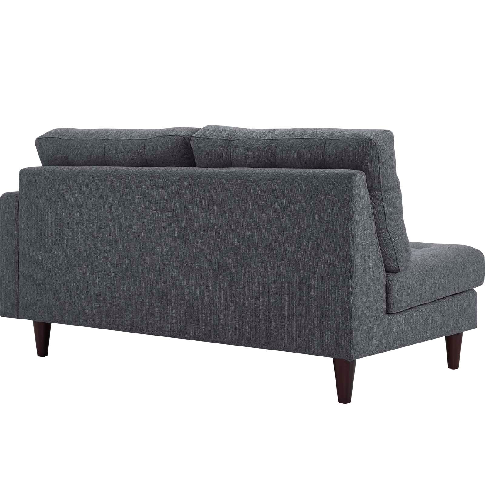 Modway Empress Right-Facing Upholstered Fabric Loveseat