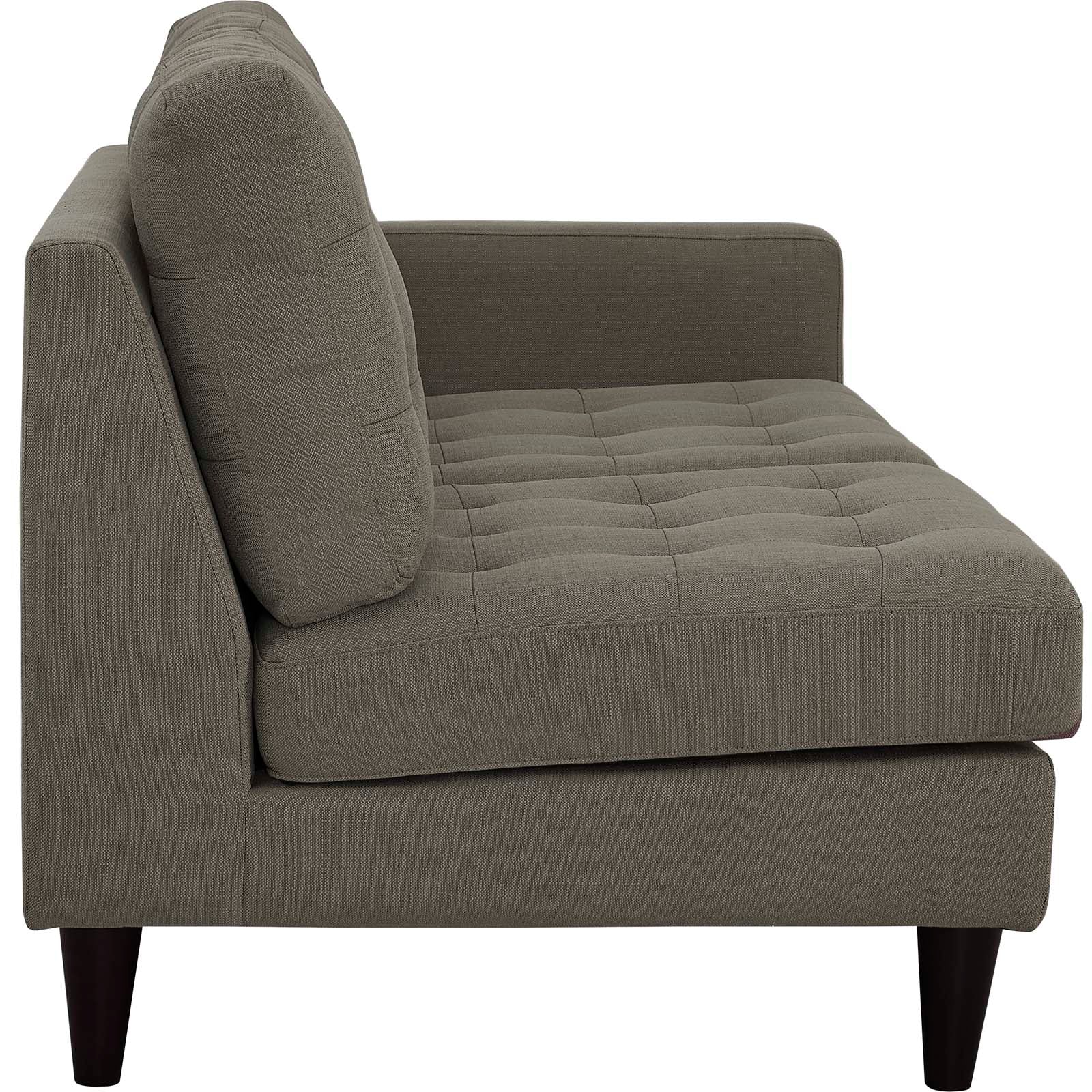 Modway Empress Right-Facing Upholstered Fabric Loveseat