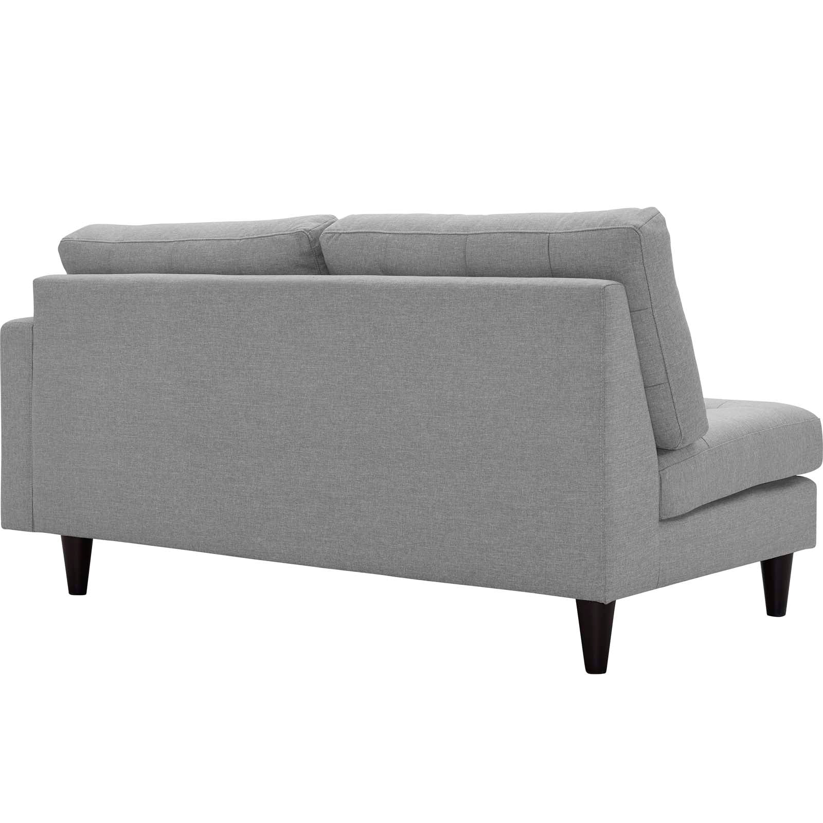Modway Empress Right-Facing Upholstered Fabric Loveseat