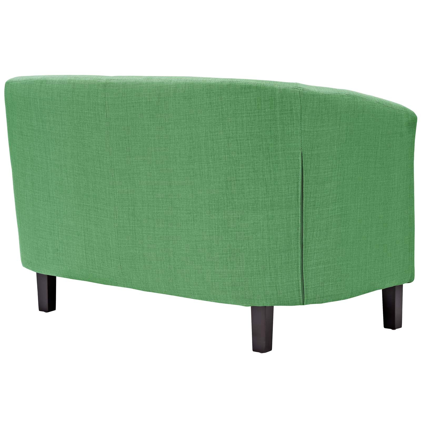 Modway Prospect 3 Piece Upholstered Fabric Loveseat and Armchair Set