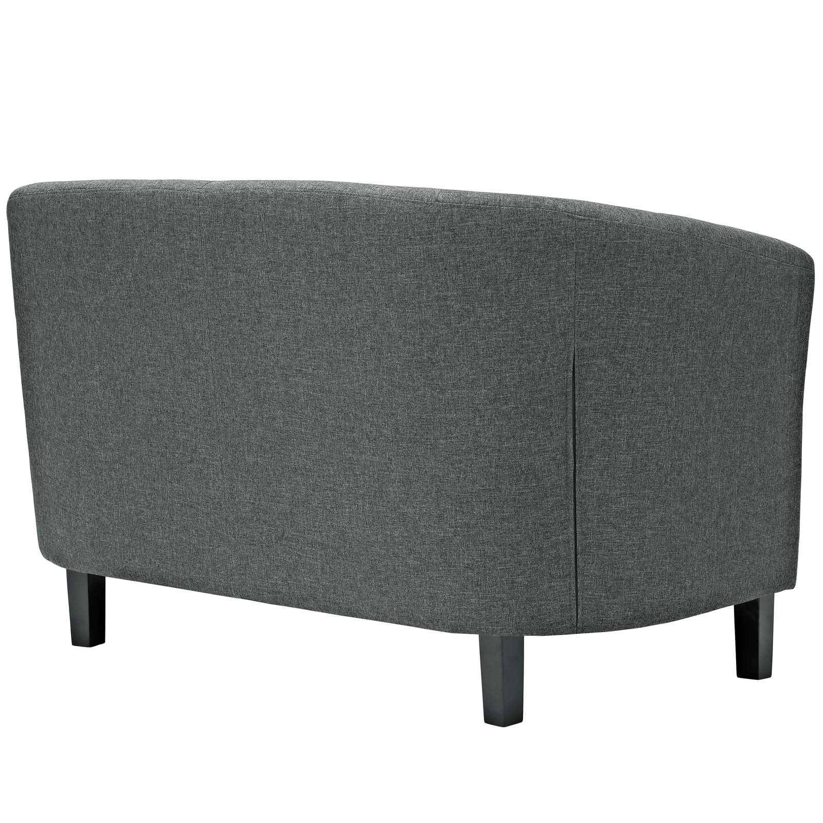Modway Prospect 3 Piece Upholstered Fabric Loveseat and Armchair Set