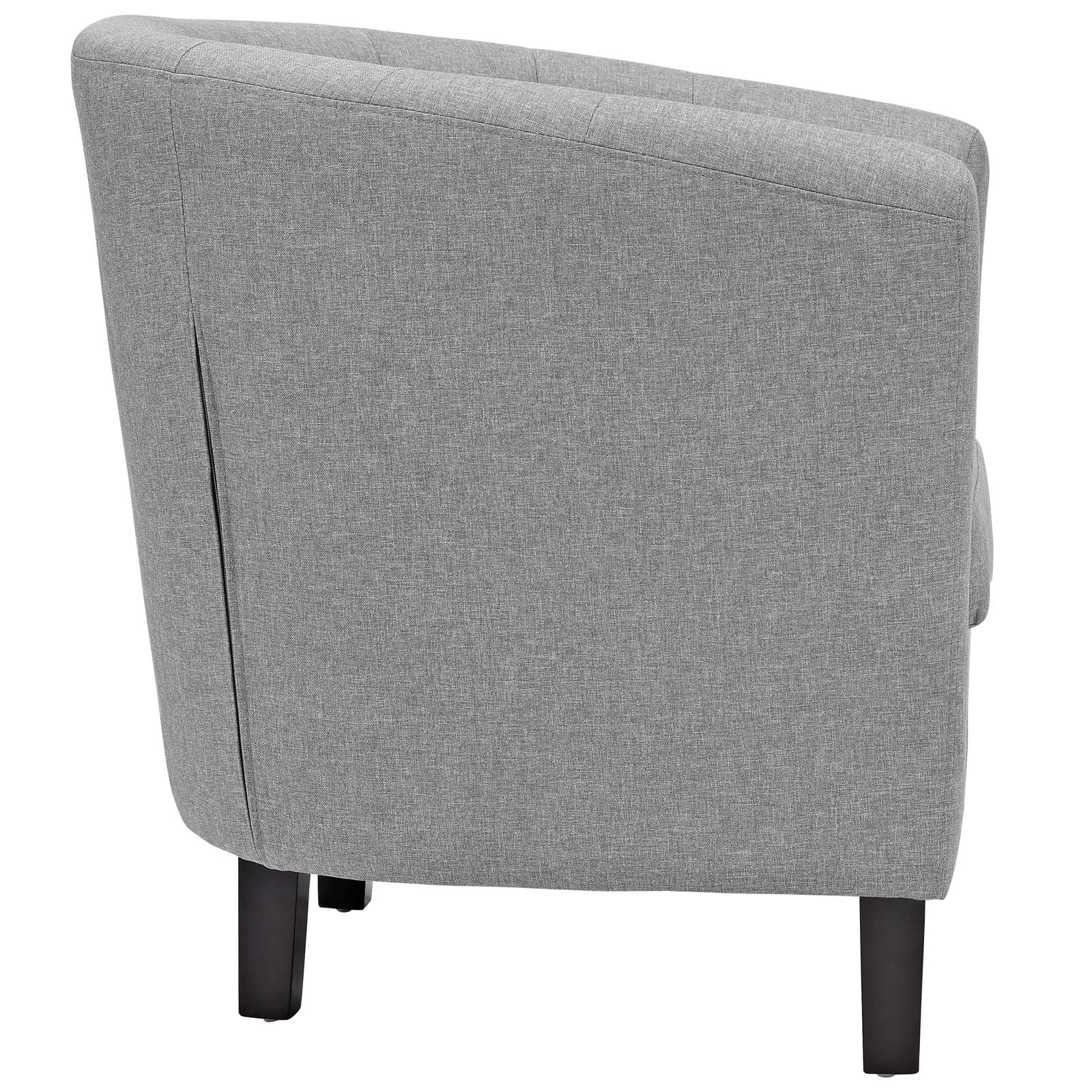 Modway Prospect 3 Piece Upholstered Fabric Loveseat and Armchair Set