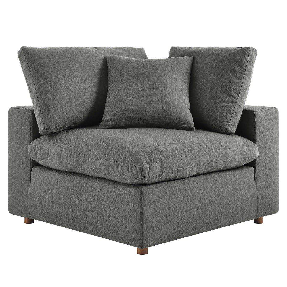 Modway Commix Down Filled Overstuffed 2 Piece Sectional Sofa Set