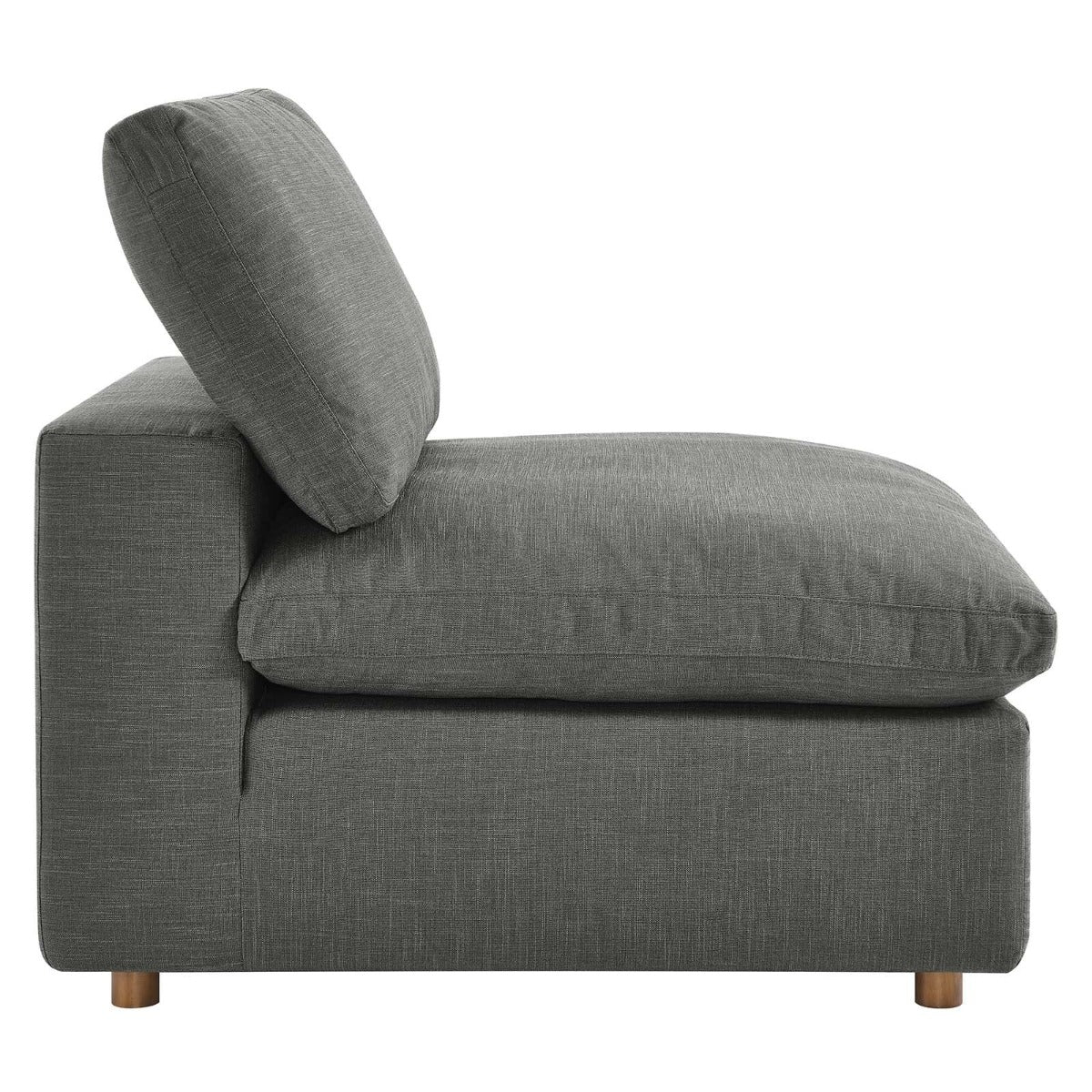 Modway Commix Down Filled Overstuffed 3 Piece Sectional Sofa Set