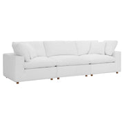Modway Commix Down Filled Overstuffed 3 Piece Sectional Sofa Set