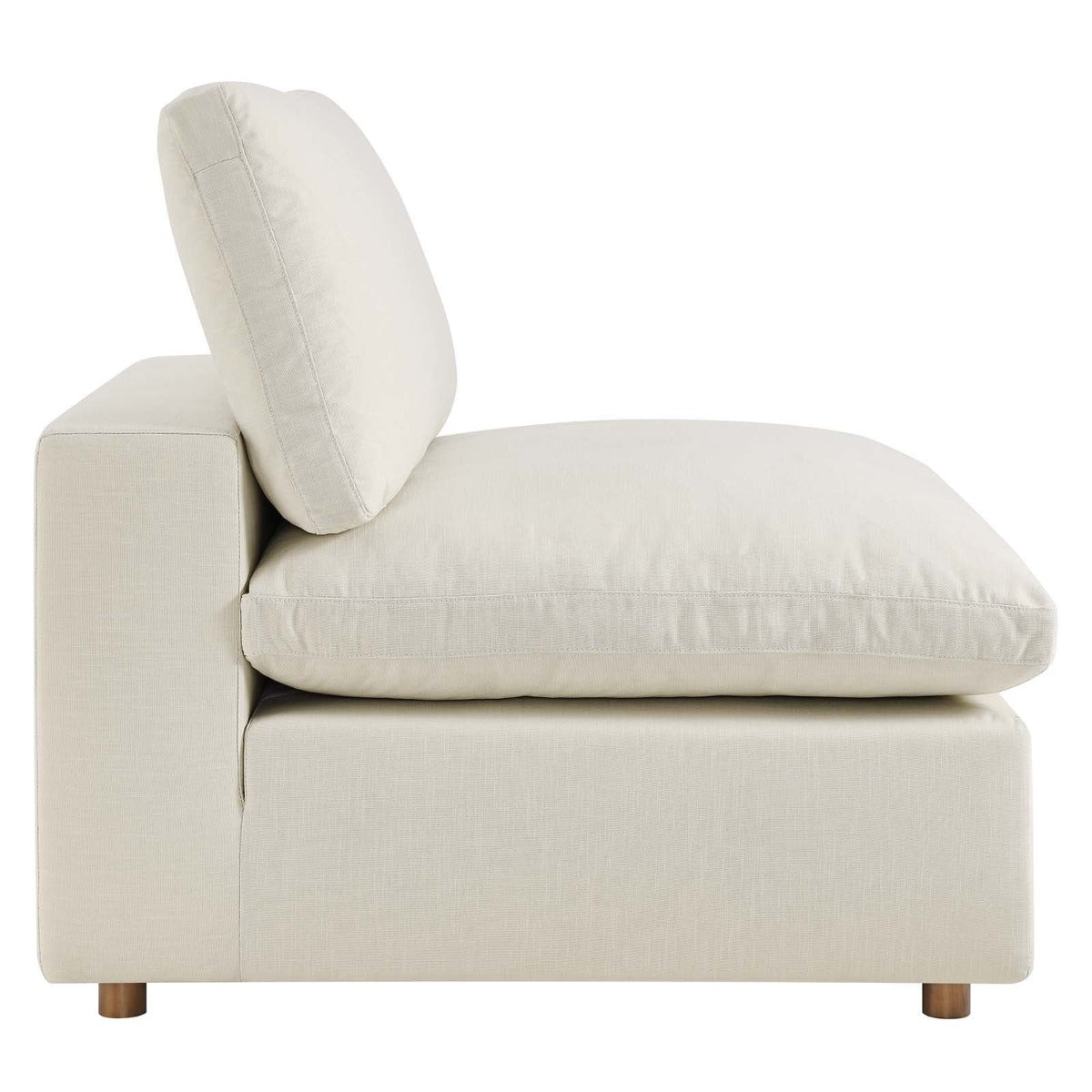 Modway Commix Down Filled Overstuffed 4 Piece Sectional Sofa Set