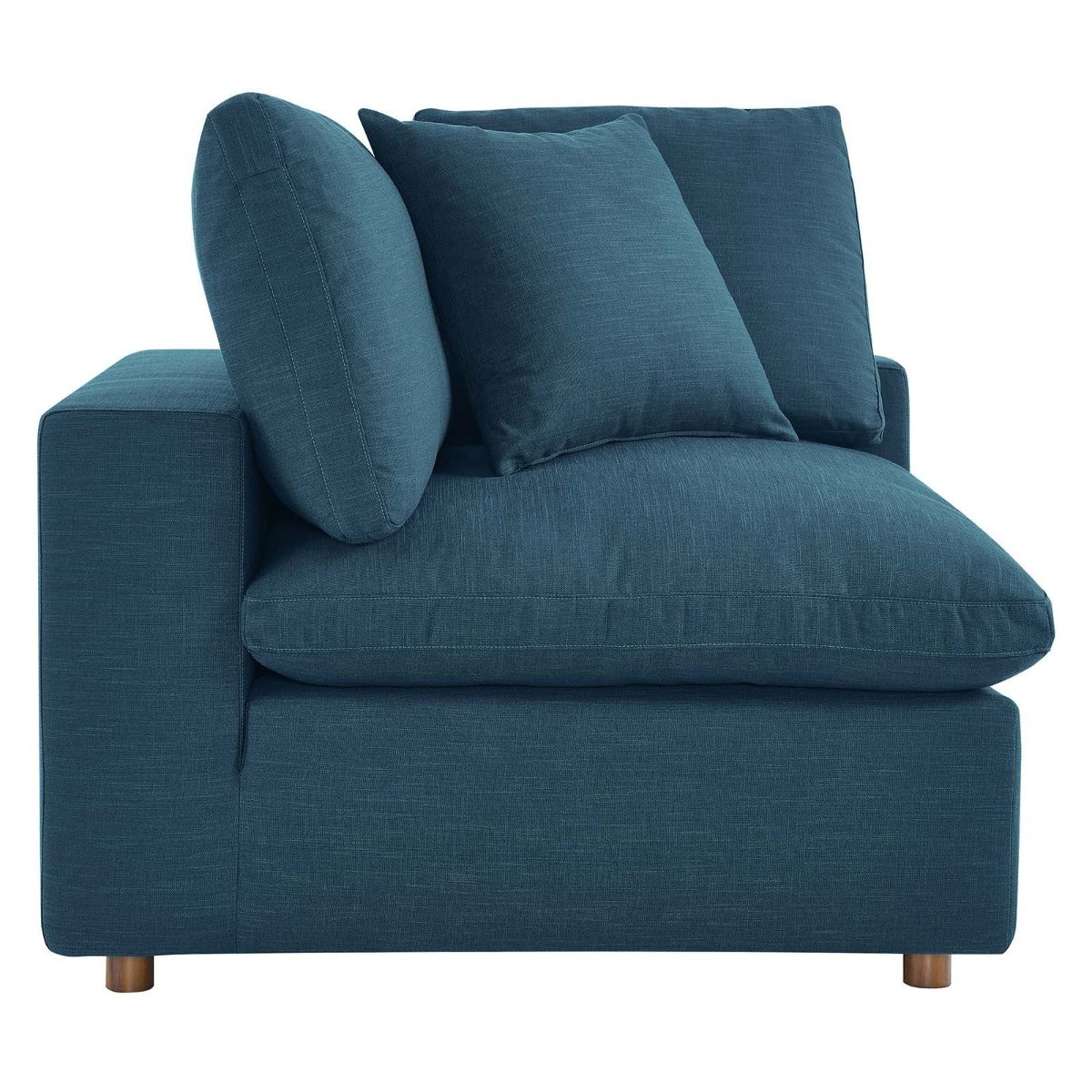 Modway Commix Down Filled Overstuffed 5 Piece Sectional Sofa Set
