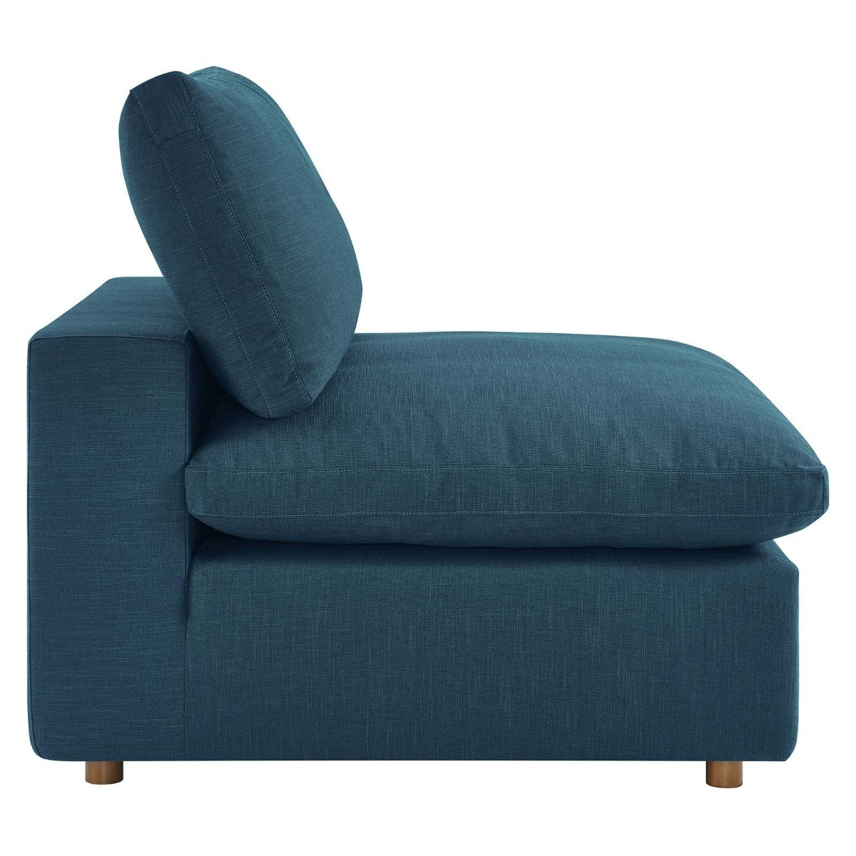 Modway Commix Down Filled Overstuffed 5 Piece Sectional Sofa Set