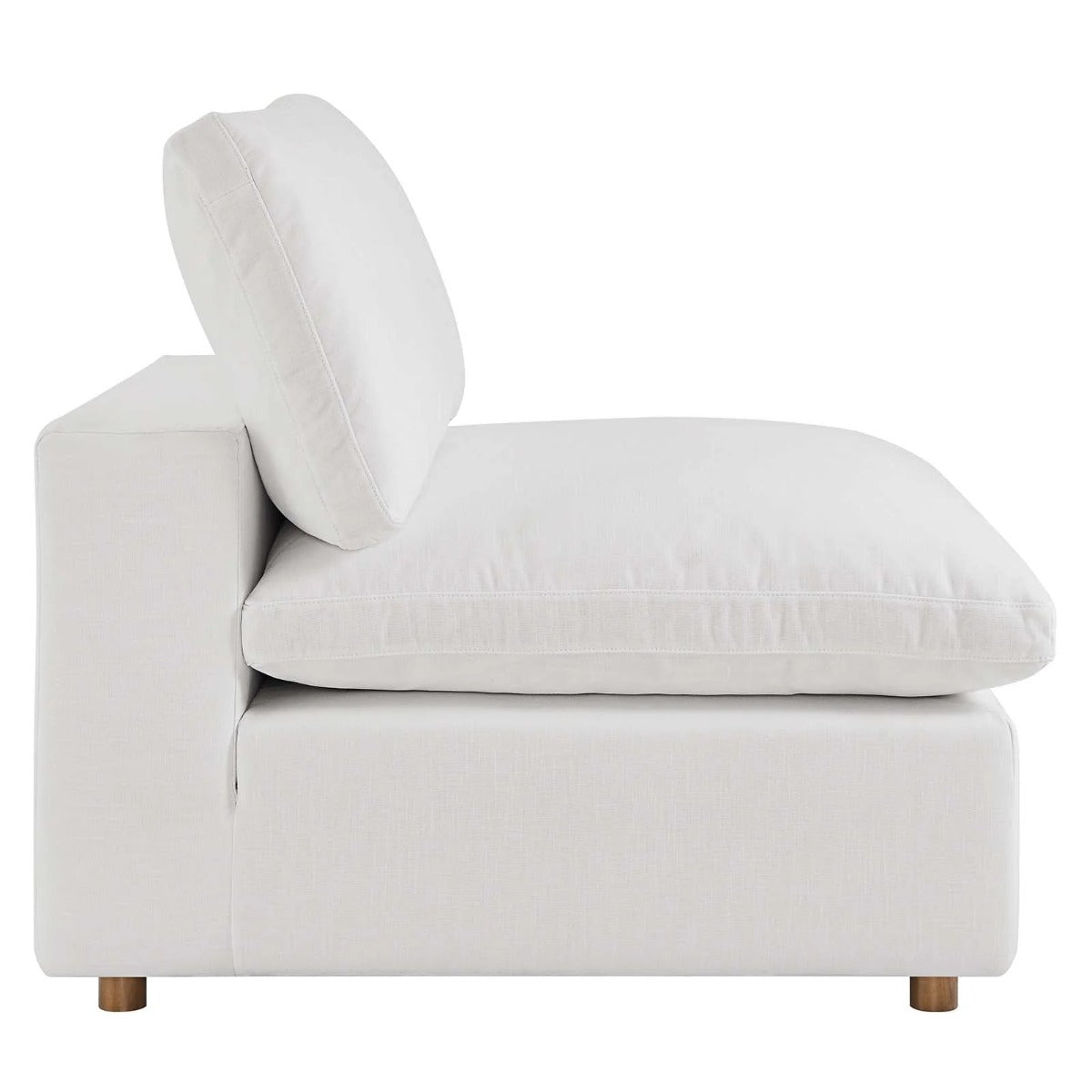 Modway Commix Down Filled Overstuffed 5 Piece Sectional Sofa Set
