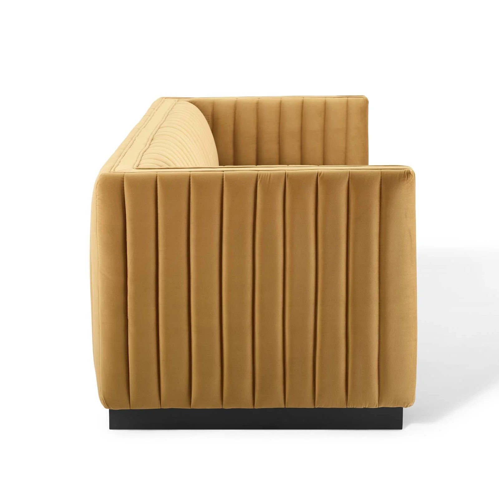 Modway Conjure Channel Tufted Velvet Sofa