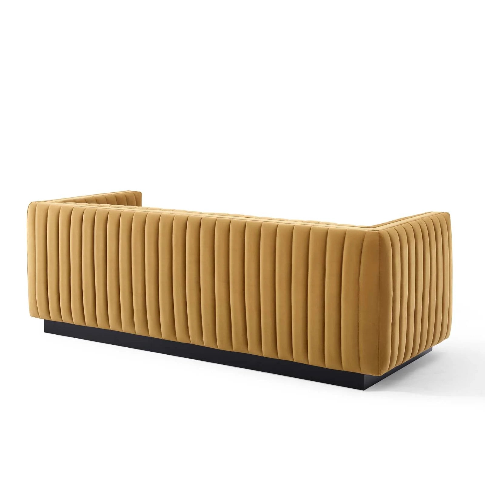 Modway Conjure Channel Tufted Velvet Sofa