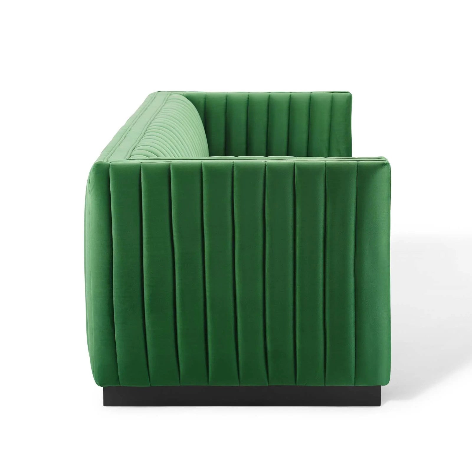Modway Conjure Channel Tufted Velvet Sofa