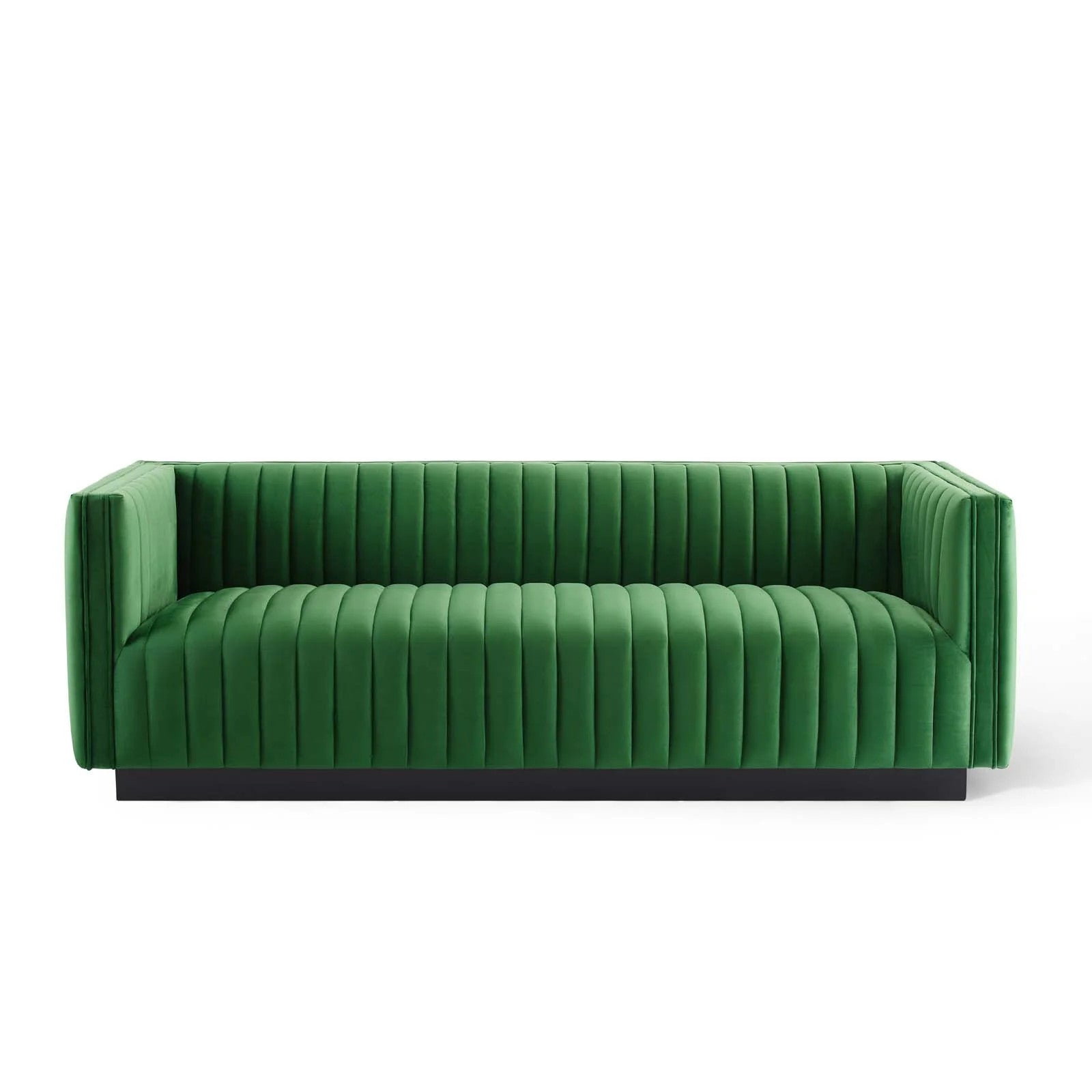 Modway Conjure Channel Tufted Velvet Sofa