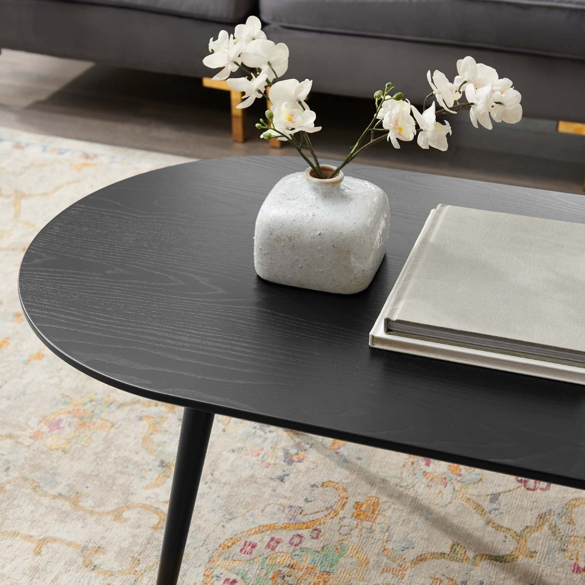 Modway Vigor 47" Oval Coffee Table