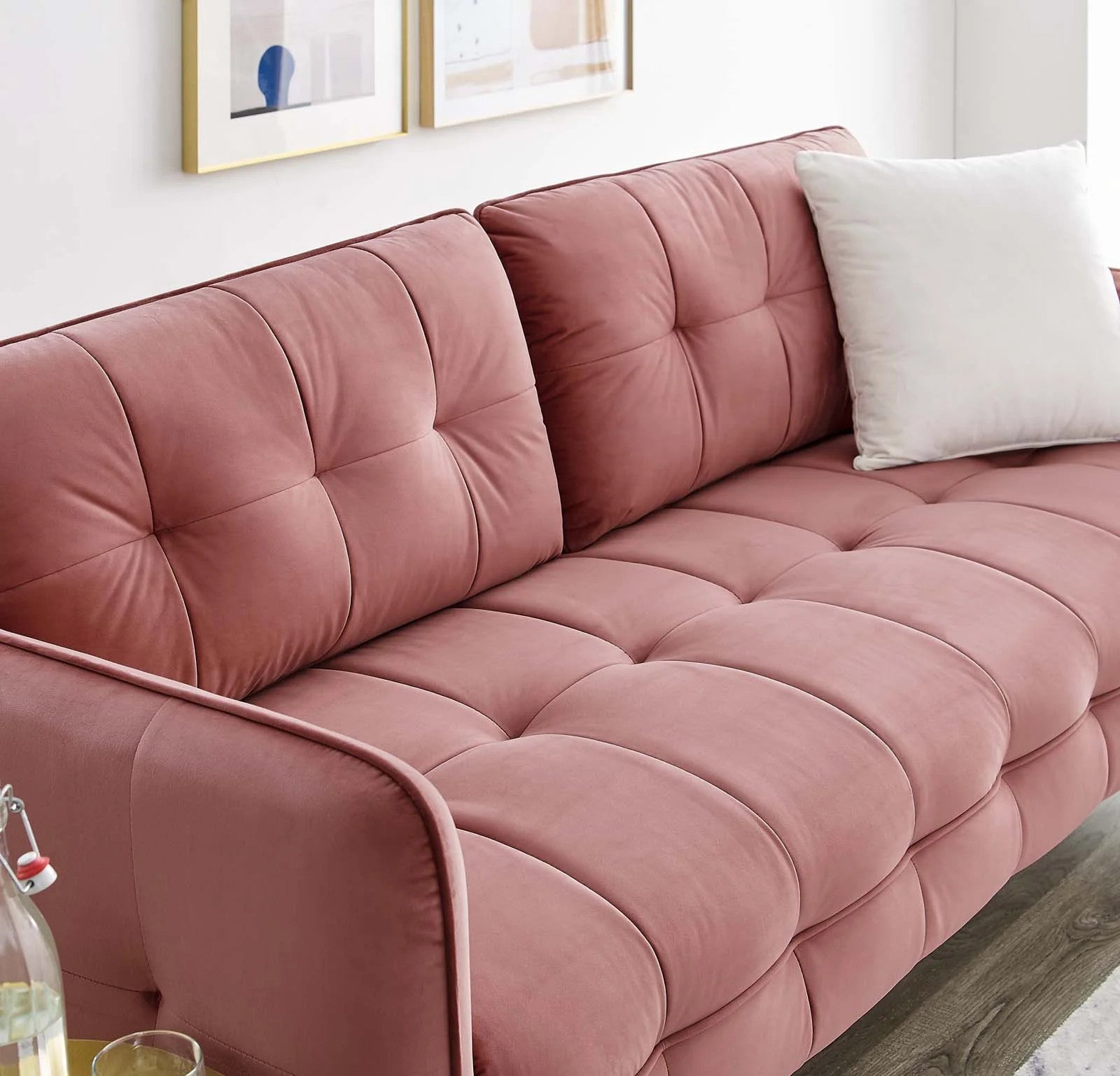 Modway Cameron Tufted Performance Velvet Sofa