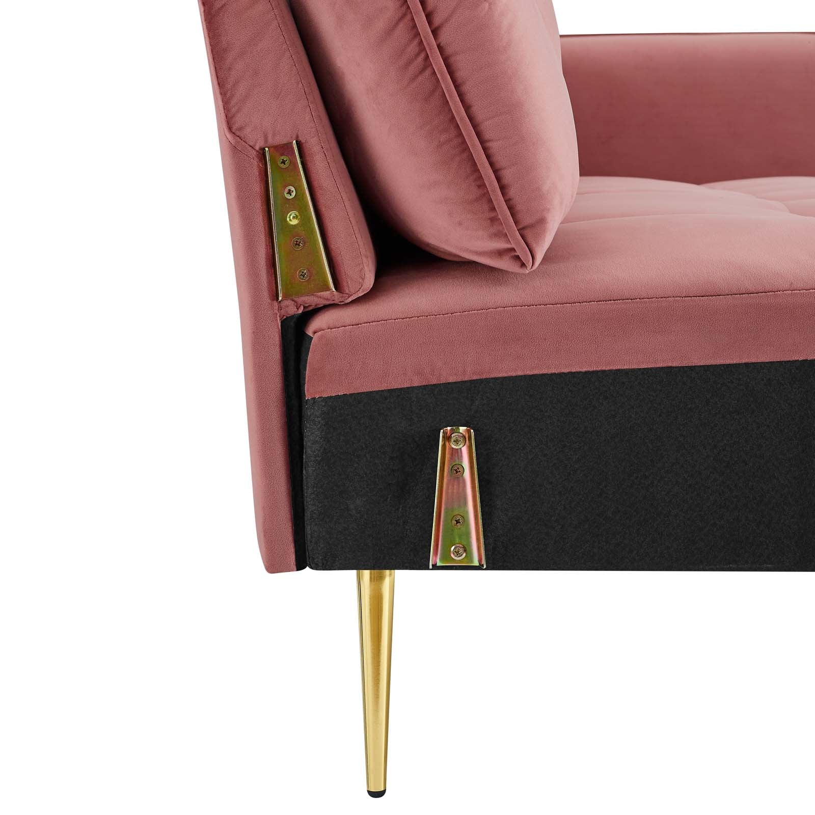 Modway Cameron Tufted Performance Velvet Sofa