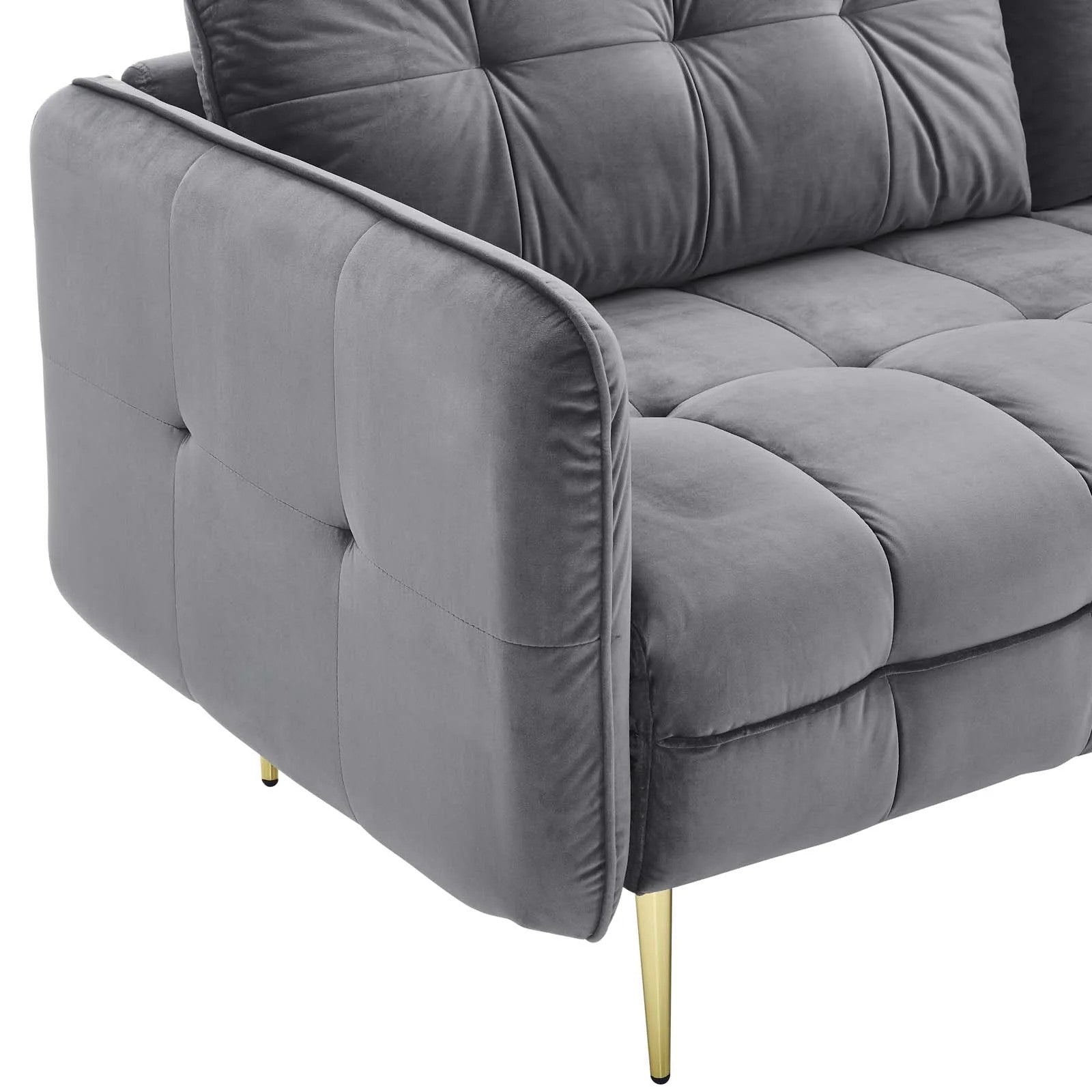 Modway Cameron Tufted Performance Velvet Sofa