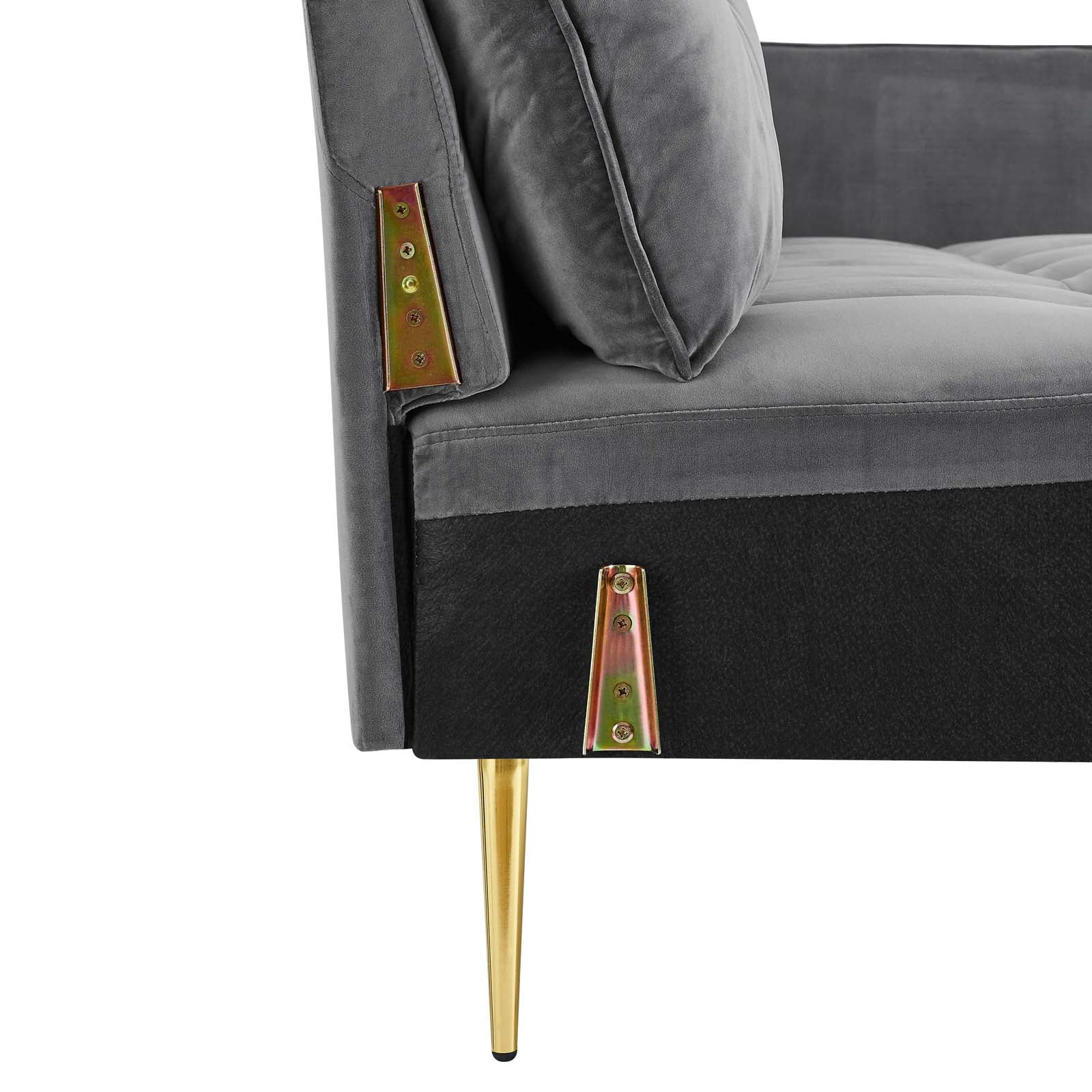 Modway Cameron Tufted Performance Velvet Sofa