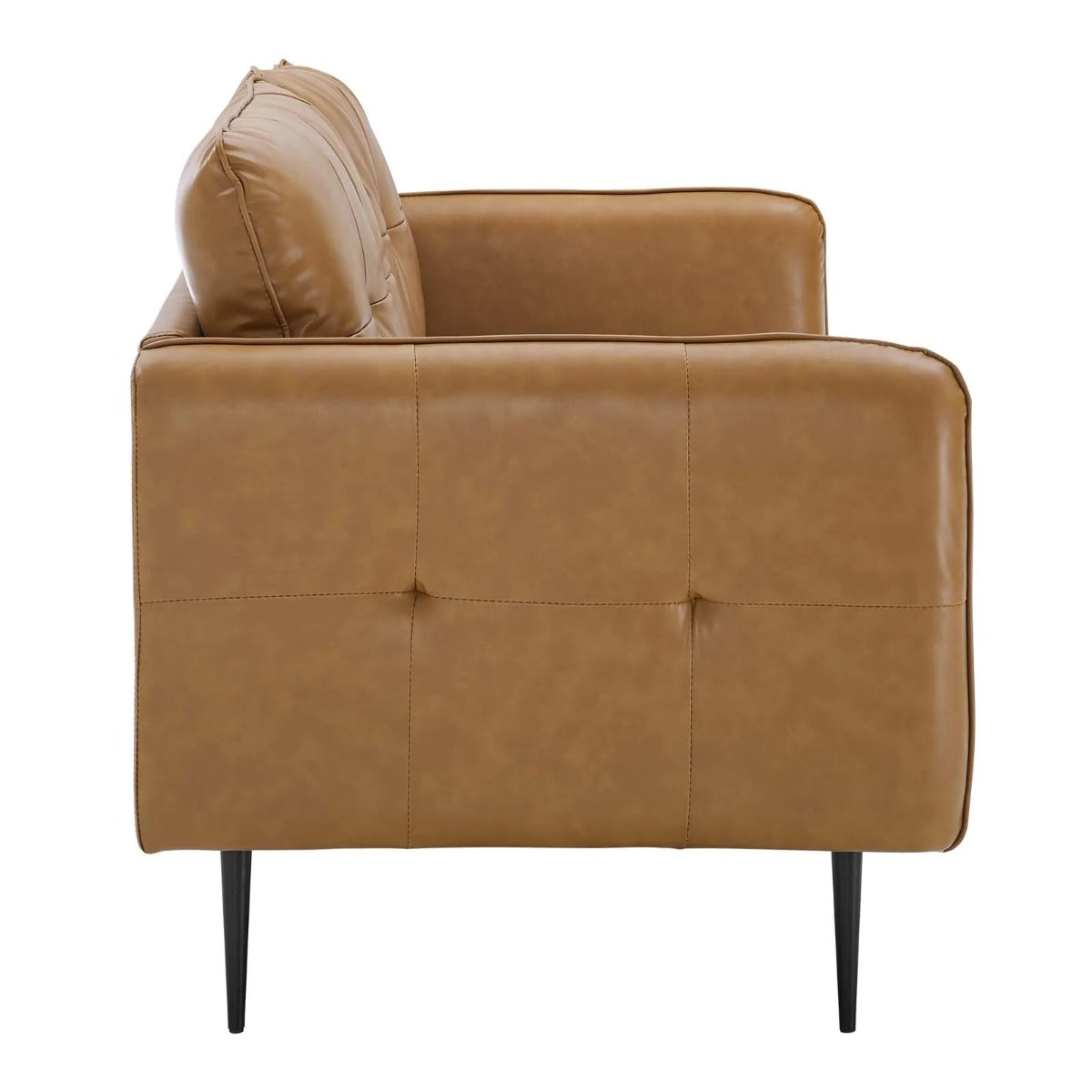 Modway Cameron Tufted Vegan Leather Sofa