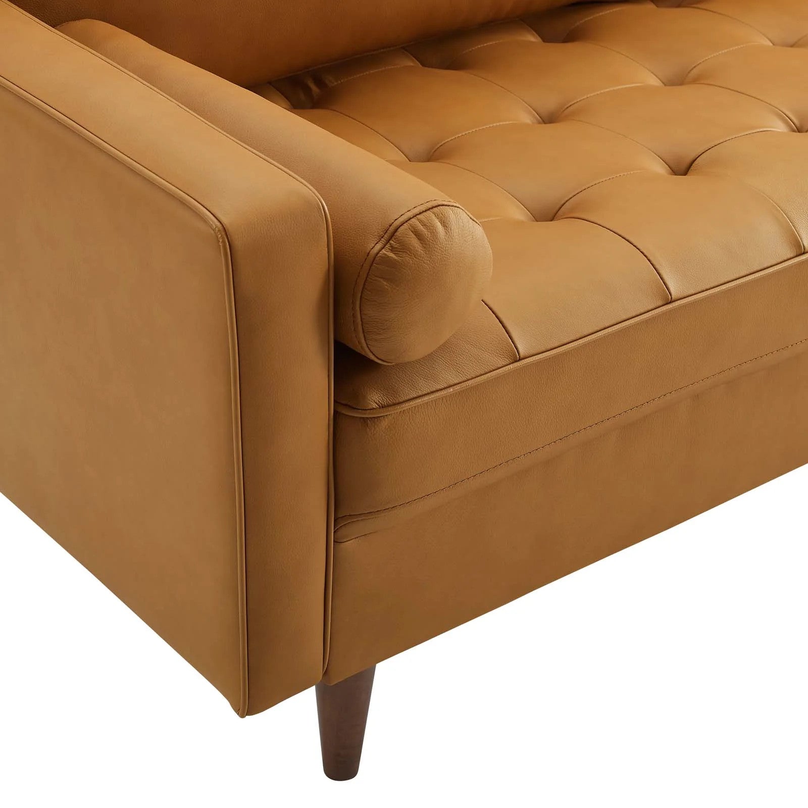 Modway Valour Leather Sofa