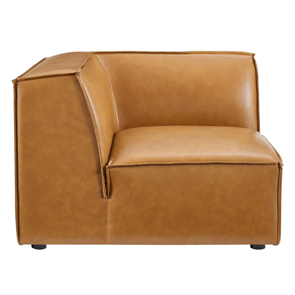 Modway Restore 5-Piece Vegan Leather Sectional Sofa