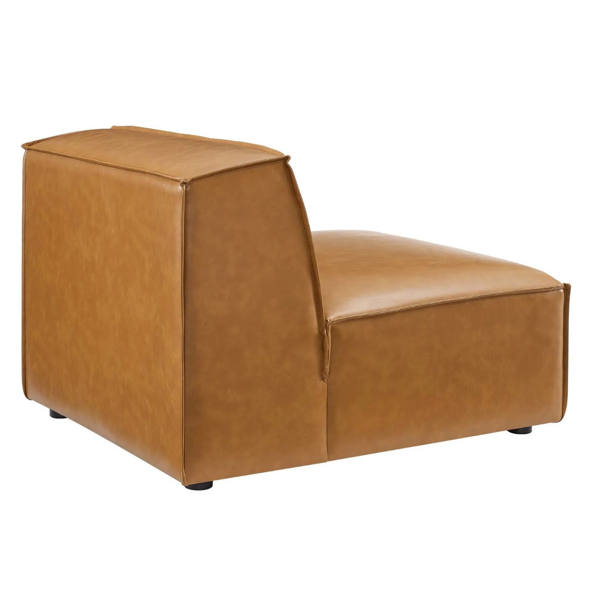 Modway Restore 5-Piece Vegan Leather Sectional Sofa