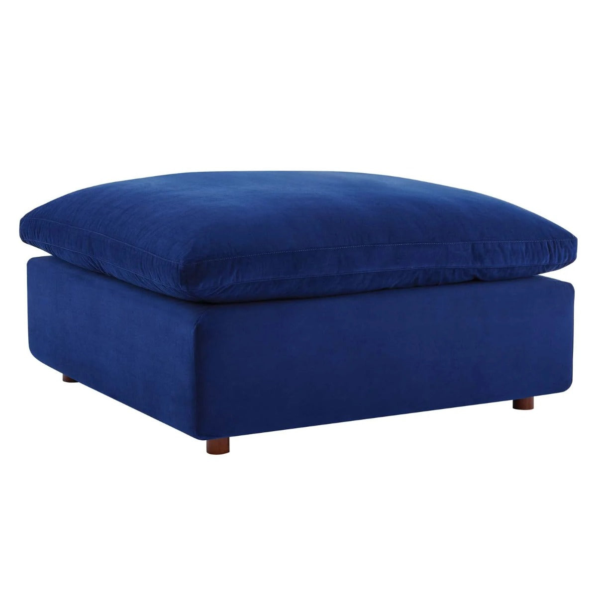 Modway Commix Down Filled Overstuffed Performance Velvet 4-Piece Sectional Sofa