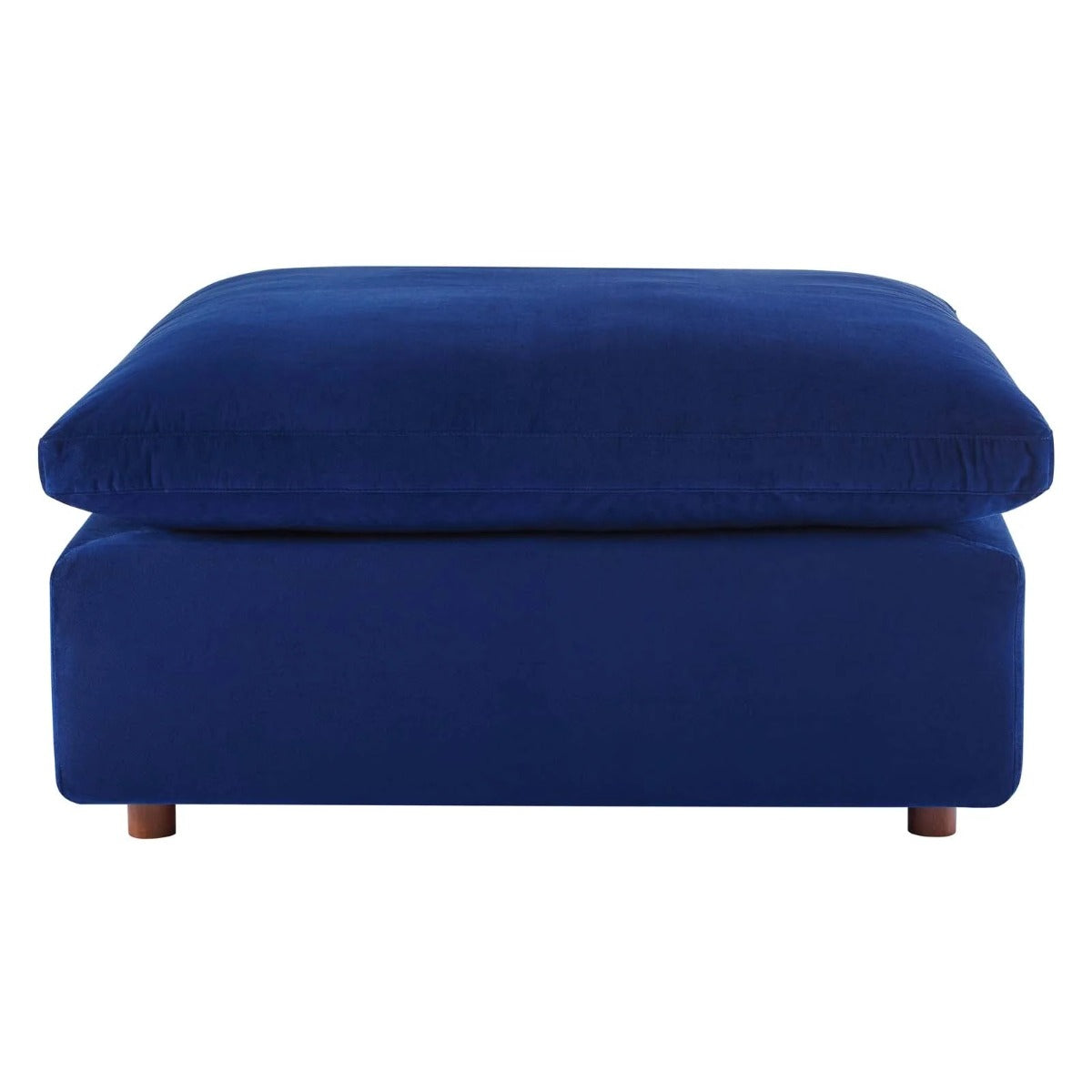 Modway Commix Down Filled Overstuffed Performance Velvet 4-Piece Sectional Sofa