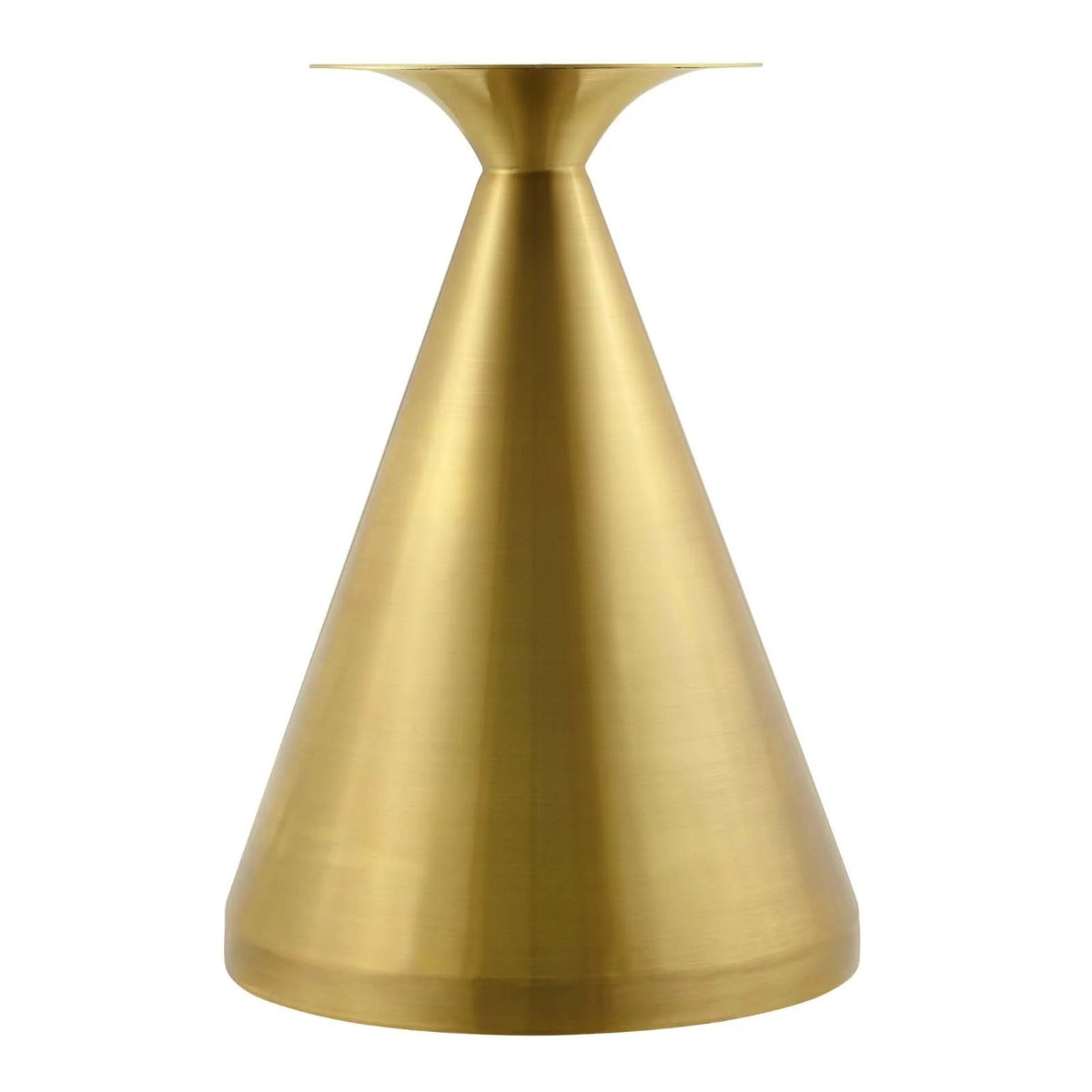 Modway Tupelo 28" Dining Table Gold White