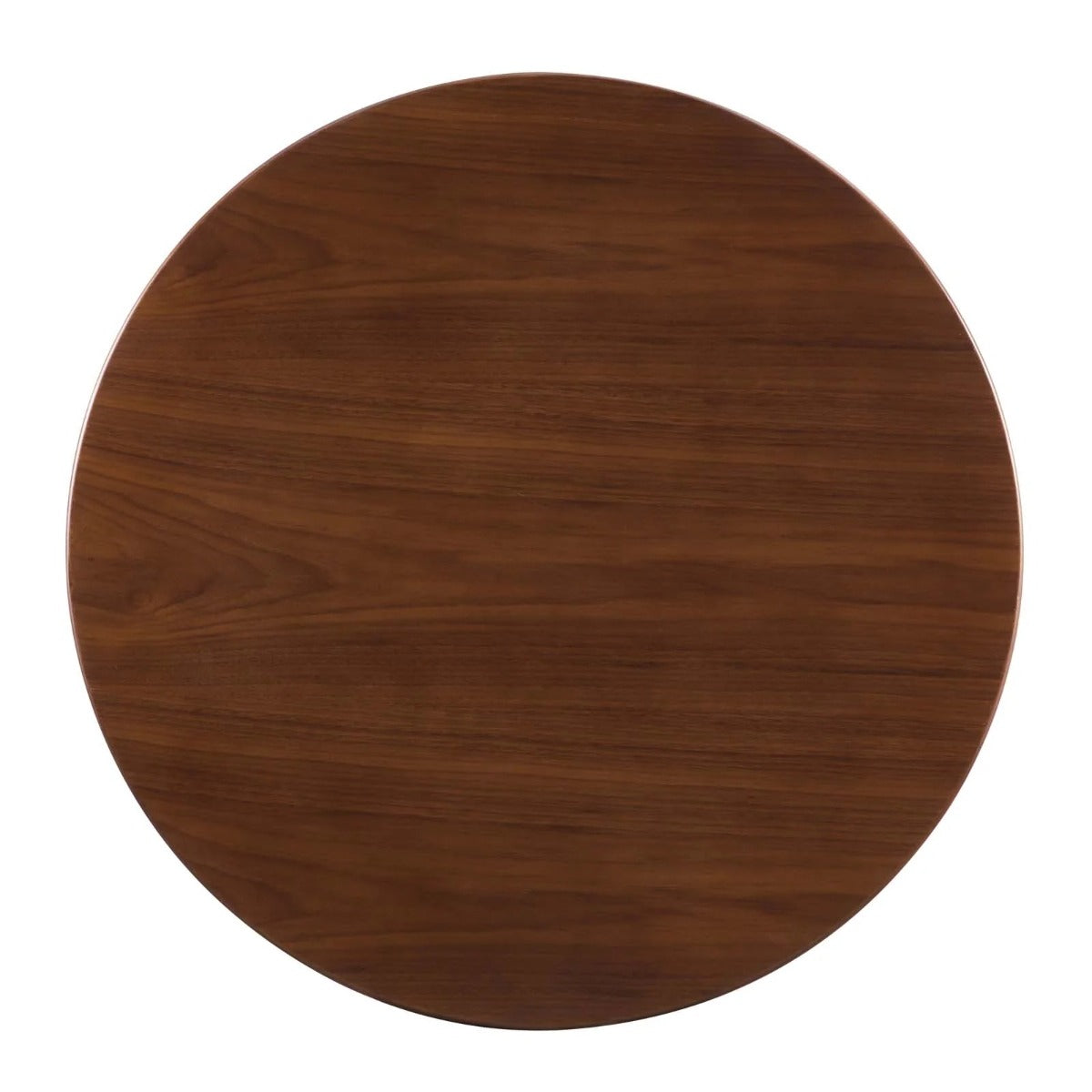 Modway Tupelo 36" Dining Table Gold Walnut