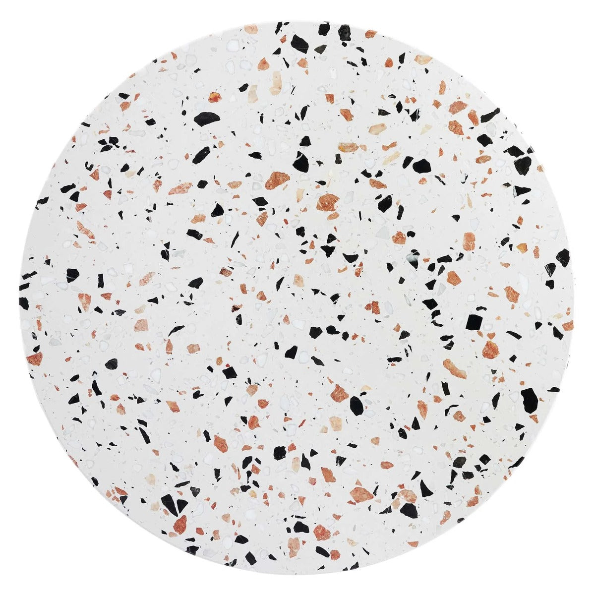 Modway Lippa 28" Round Terrazzo Coffee Table