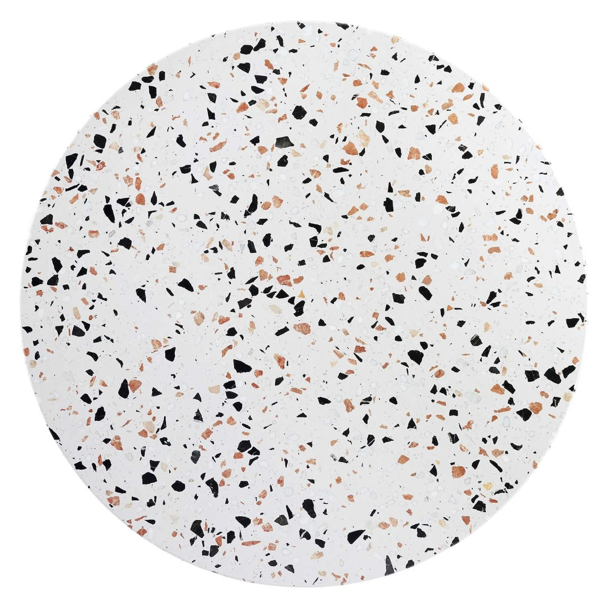 Modway Lippa 36" Round Terrazzo Coffee Table