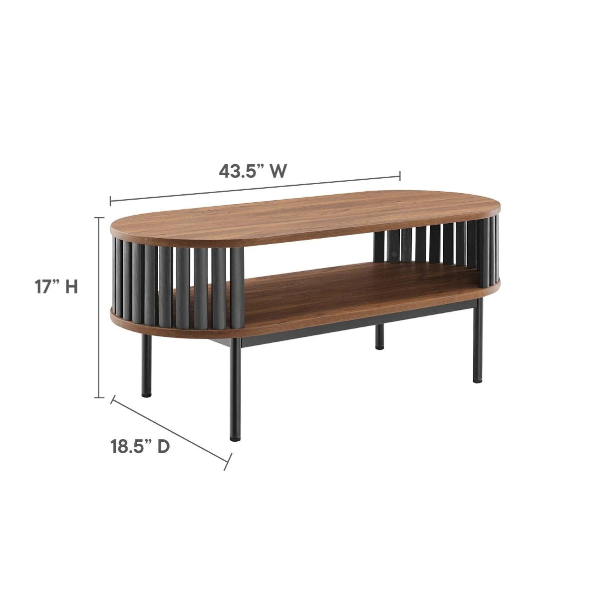 Modway Fortitude Wood Coffee Table